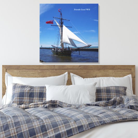 Friends Good Will canvas (Insitu (Slaapkamer))