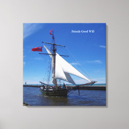 Friends Good Will canvas Afdruk