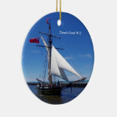 Friends Good Will-versiering Keramisch Ornament (Rechts)