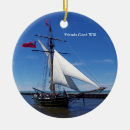 Friends Good Will-versiering Keramisch Ornament