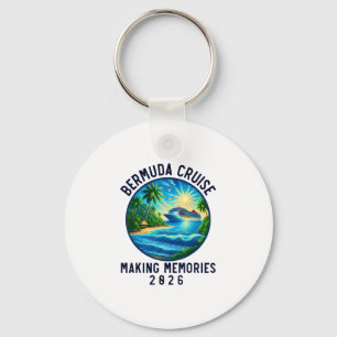 Friends Groep Bermuda Cruise 2026 Matching Familie Sleutelhanger