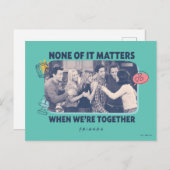 FRIENDS™ | Groep Hug Briefkaart (Voorkant / Achterkant)