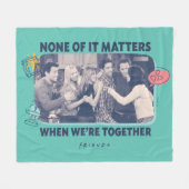FRIENDS™ | Groep Hug Fleece Deken (Voorkant (Horizontaal))