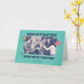 FRIENDS™ | Groep Hug Kaart (Gele Bloem)