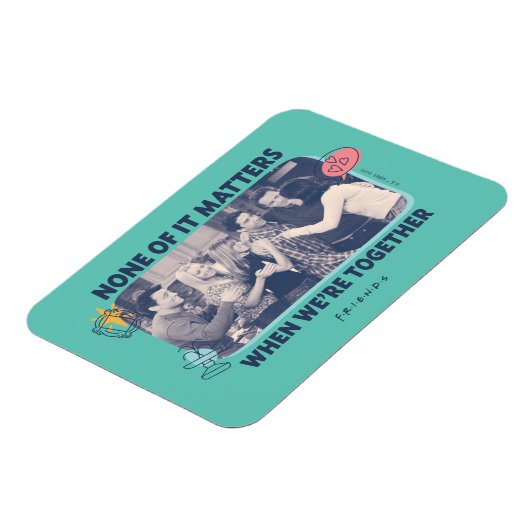 FRIENDS™ | Groep Hug Magneet (Linkerzijde)