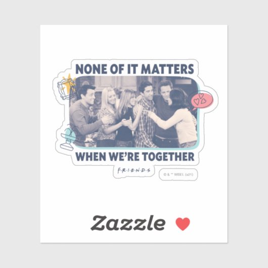 FRIENDS™ | Groep Hug Sticker (Vel)