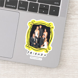 FRIENDS™ Groep in zwart-wit formeel pak Sticker