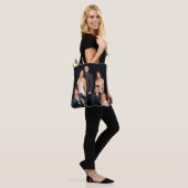 FRIENDS™ | Groep in zwart-wit formeel pak Tote Bag (Op model)