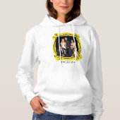 FRIENDS™ | Groep in zwart-wit — Formulier Draag Hoodie (Voorkant)