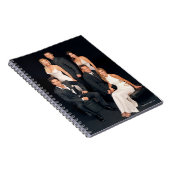 FRIENDS™ | Groep in zwart-wit — Formulier Draag Notitieboek (Rechterzijde)