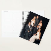 FRIENDS™ | Groep in zwart-wit — Formulier Draag Planner (Display)