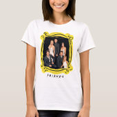 FRIENDS™ | Groep in zwart-wit — Formulier Draag T-shirt (Voorkant)