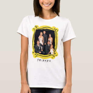 FRIENDS™ Groep in zwart-wit — Formulier Draag T-shirt