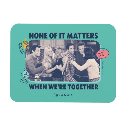 FRIENDS™ | Groepsknuffel Magneet (Horizontaal)