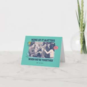 FRIENDS™ Groepsknuffel Notitiekaartje
