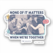 FRIENDS™ | Groepsknuffel Sticker (Voorkant)