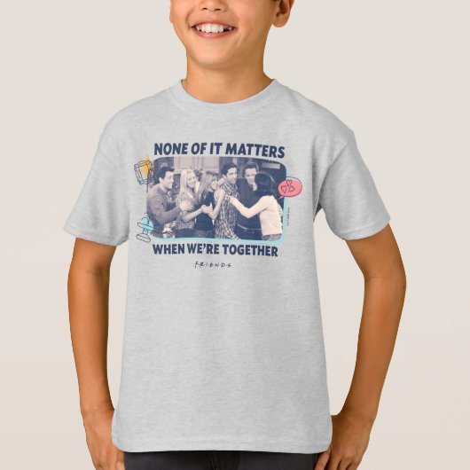 FRIENDS™ | Groepsknuffel T-shirt (Voorkant)