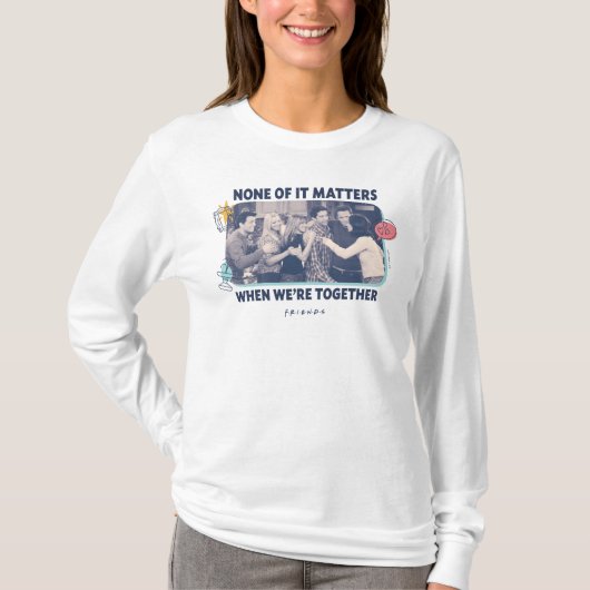 FRIENDS™ | Groepsknuffel T-shirt (Voorkant)