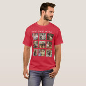 Friends Group Shothe One With Character Panels Bas T-shirt (Voorkant volledig)