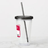 FRIENDS™ | Hallo Mijn naam is Regina Phalange Acryl Drinkbeker (Links)