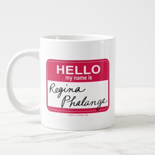 FRIENDS™ | Hallo Mijn naam is Regina Phalange Grote Koffiekop (Links)
