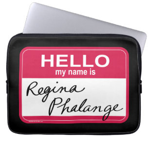 FRIENDS™   Hallo Mijn naam is Regina Phalange Laptop Sleeve