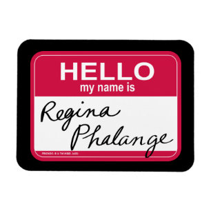 FRIENDS™ Hallo Mijn naam is Regina Phalange Magneet