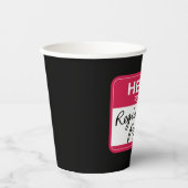 FRIENDS™ | Hallo Mijn naam is Regina Phalange Papieren Bekers (Voorkant)