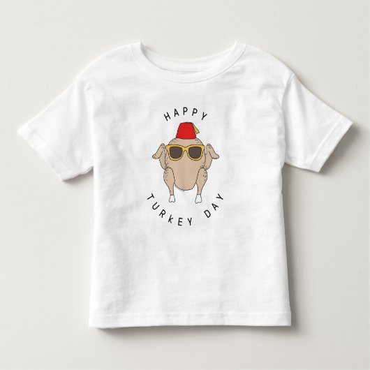 FRIENDS™ | Happy Turkey Day Kinder Shirts (Voorkant)