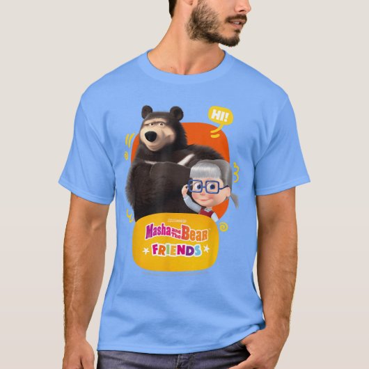 Friends Hello there funny T-shirt (Voorkant)