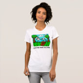 Friends Help vrienden Bury Bodies T-shirt (Voorkant volledig)