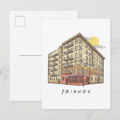 FRIENDS™ | Het Apartementengebouw van Monica Briefkaart (Voorkant / Achterkant)