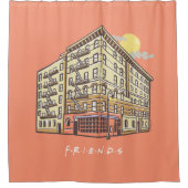 FRIENDS™ | Het Apartementengebouw van Monica Douchegordijn (Voorkant)
