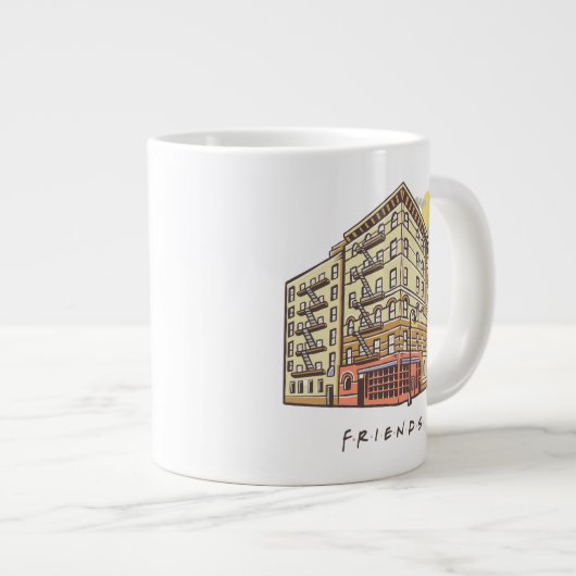 FRIENDS™ | Het Apartementengebouw van Monica Grote Koffiekop (Voorkant rechts)