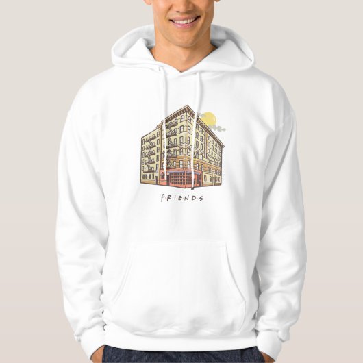 FRIENDS™ | Het Apartementengebouw van Monica Hoodie (Voorkant)