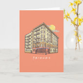 FRIENDS™ | Het Apartementengebouw van Monica Kaart (Gele Bloem)