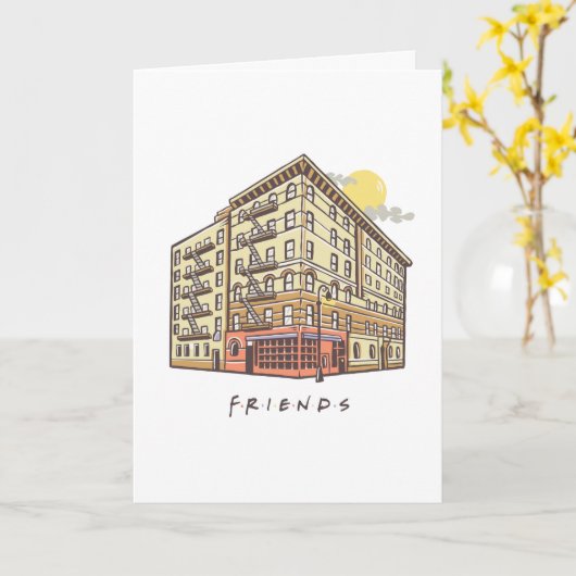 FRIENDS™ | Het Apartementengebouw van Monica Kaart (Gele Bloem)