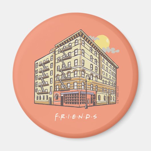 FRIENDS™ | Het Apartementengebouw van Monica Magneet (Voorkant)