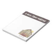 FRIENDS™ | Het Apartementengebouw van Monica Notitieblok (Linkerzijde)