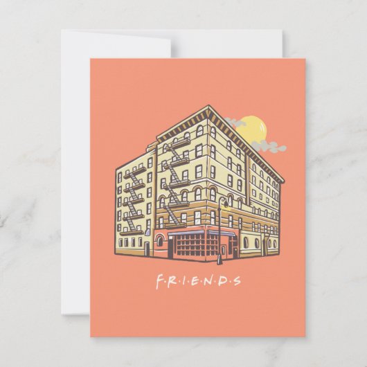 FRIENDS™ | Het Apartementengebouw van Monica Notitiekaartje (Voorkant)