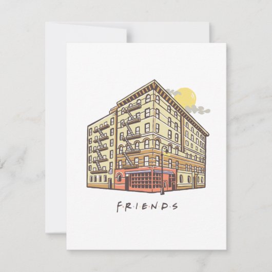 FRIENDS™ | Het Apartementengebouw van Monica Notitiekaartje (Voorkant)