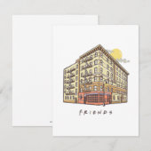 FRIENDS™ | Het Apartementengebouw van Monica Notitiekaartje (Voorkant / Achterkant)