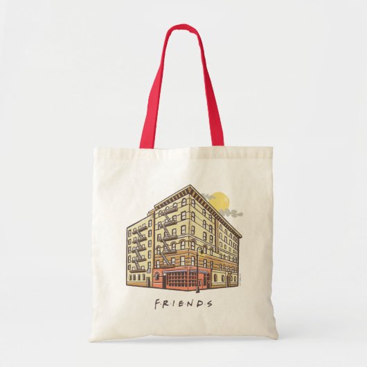 FRIENDS™ | Het Apartementengebouw van Monica Tote Bag (Voorkant)