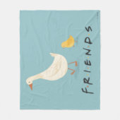 FRIENDS™ | Het Kuiken en de Eend Fleece Deken (Voorkant)