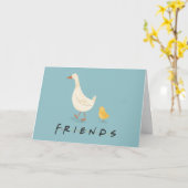 FRIENDS™ | Het Kuiken en de Eend Kaart (Gele Bloem)