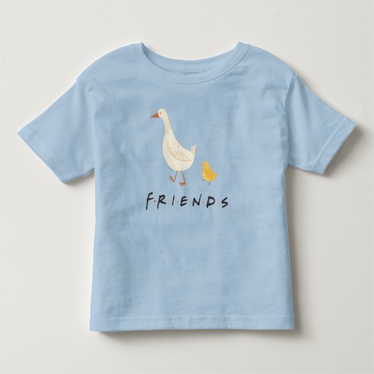 FRIENDS™ | Het Kuiken en de Eend Kinder Shirts (Voorkant)