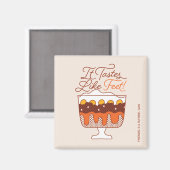 FRIENDS™ | Het smaakt naar de voeten! Magneet (Voorkant / Achterkant)