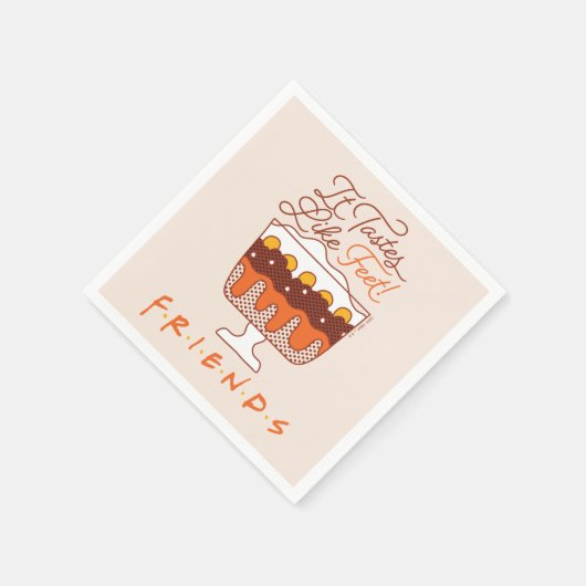 FRIENDS™ | Het smaakt naar de voeten! Servet (Hoek)