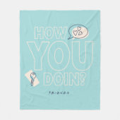 FRIENDS™ | Hoe doe je dat? Fleece Deken (Voorkant)