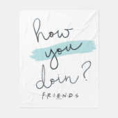 FRIENDS™ | Hoe doe je dat? Fleece Deken (Voorkant)